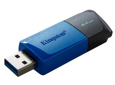PENDRIVE KINGSTON 64GB 3.2 RETRÁCTIL - 1