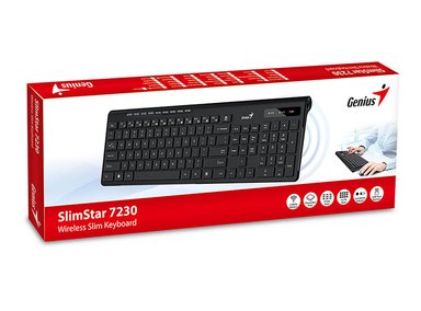 TECLADO INALÁMBRICO GENIUS SLIMSTAR 7230 - 4