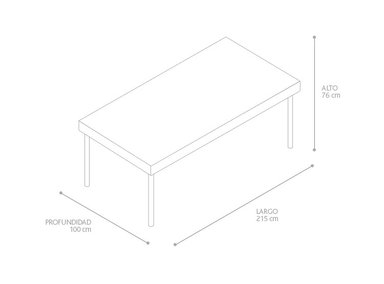 MESA DE COMEDOR CLAVIJO DESIGN CAMPESTRE - 3
