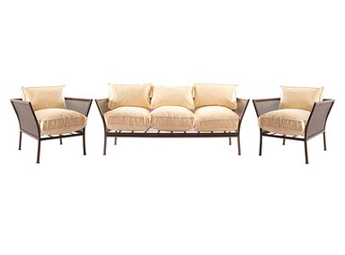 JUEGO DE LIVING TERRAZA RIPLEY HOME CURVO MALLA - 1