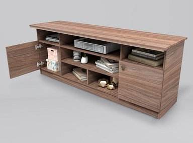 RACK CIC CLASICO WALNUT - 3