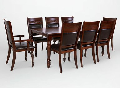 JUEGO DE COMEDOR CIC NEW CORDOBES 6 SILLAS 2 SITIALES - 2