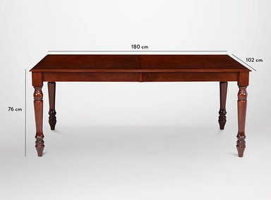 JUEGO DE COMEDOR CIC CORDOBES PLUS EXT 6 SILLAS 2 SITIALES - 3