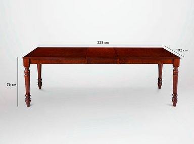 JUEGO DE COMEDOR CIC CORDOBES PLUS EXT 6 SILLAS 2 SITIALES - 4