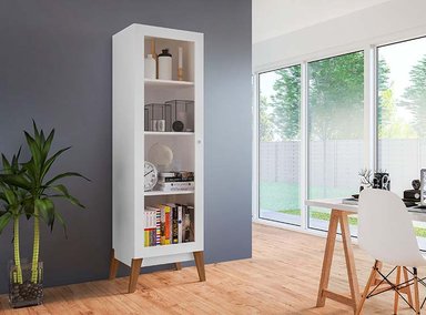 VITRINA BE DESIGN AMBER BLANCO 1P - 4