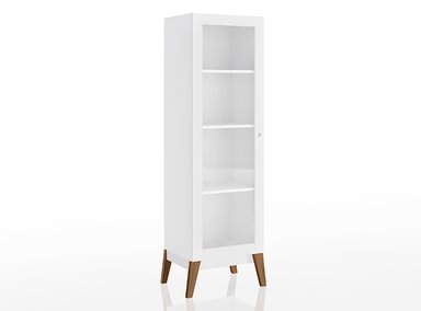 VITRINA BE DESIGN AMBER BLANCO 1P - 1