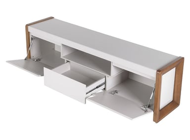 RACK PARA TV 70 PULGADAS BRISTOL DECOCASA OFF BLANCO - 3