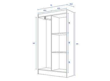 CLOSET CIC BAGUA CEREZO - 5