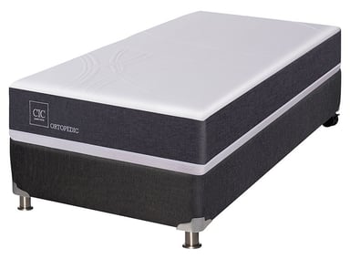 CAMA BOX SPRING CIC NEW ORTOPEDIC 1 PLAZA - 2
