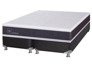 CAMA BOX SPRING CIC NEW ORTOPEDIC KING - 2