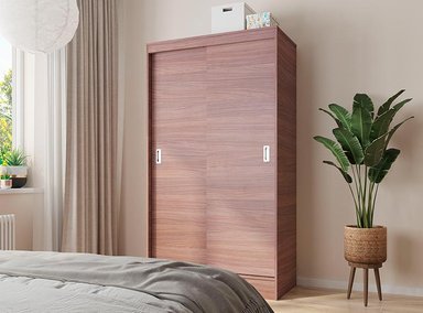 CLOSET CIC CABURGUA WALNUT 2P - 6