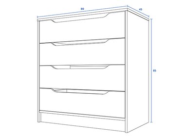 COMODA CIC LEGNO 4C - 5