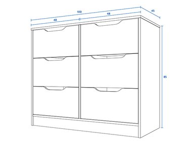 COMODA CIC LEGNO 6C - 5
