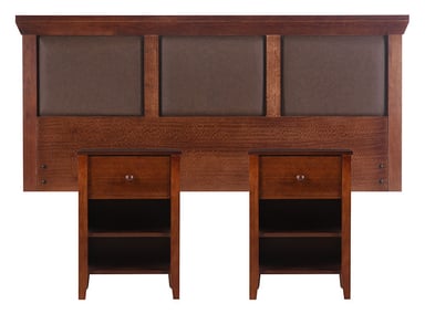 SET DE MUEBLES CIC NEW TORINO RESPALDO 2 PLAZAS + VELADORES - 1