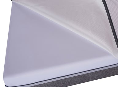 JUEGO DE DORMITORIO CIC CAMA BOX SPRING ORTOPEDIC ADVANCE B5 BD 2 PLAZAS NEGRO + RESPALDO BAKER - 4