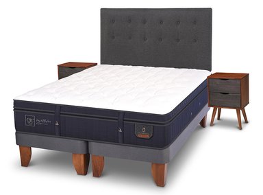 JUEGO DE DORMITORIO CIC CAMA EUROPEA SUPER PREMIUM BD 2 PLAZAS + SET EUFRATES - 2