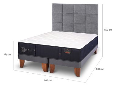 CAMA EUROPEA CIC PREMIUM SUPER KING + RESPALDO TAMESIS - 3