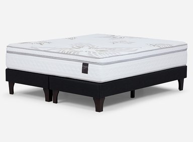 CAMA BOX SPRING ROSEN ART 4 BD 2 PLAZAS - 1