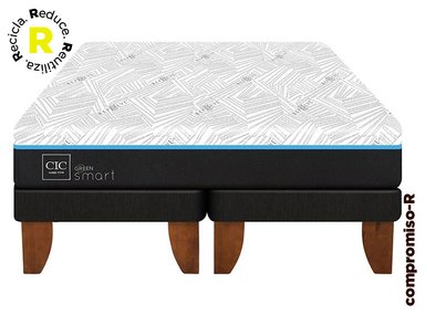 CAMA EUROPEA CIC GREEN INFINITY BD 2 PLAZAS - 1
