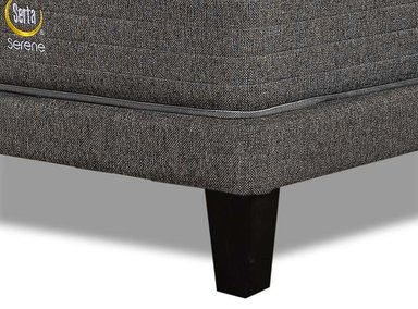 CAMA EUROPEA SERTA SERENE 1.5 PL + RESPALDO ARENA - 4