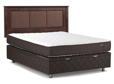 JUEGO DE DORMITORIO ROSEN CAMA BOXET ERGO T 2 PLAZAS + RESPALDO RACHEL - 2