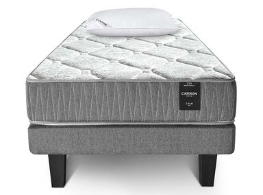 CAMA EUROPEA CANNON CALM 1.5 PL + ALMOHADA - 2