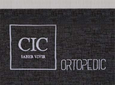 JUEGO DE DORMITORIO CIC CAMA EUROPEA DUBLIN ORTOPEDIC BD KING + SET GRIS - 6
