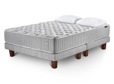 CAMA EUROPEA CANNON HYBRID WOOL 2 PL + ALMOHADAS - 2