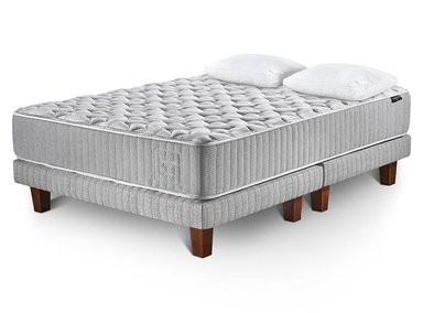 CAMA EUROPEA CANNON HYBRID WOOL KING + ALMOHADAS - 2