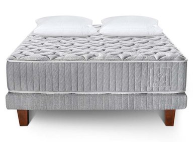 CAMA EUROPEA CANNON HYBRID WOOL KING + ALMOHADAS - 1