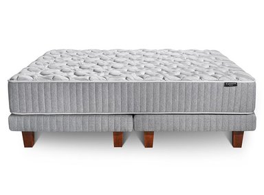 CAMA EUROPEA CANNON HYBRID WOOL SUPER KING + ALMOHADAS - 3