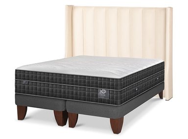JUEGO DE DORMITORIO CIC CAMA EUROPEA LUX BD 2 PLAZAS + RESPALDO PANARO - 2