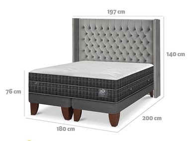 CAMA EUROPEA CIC LUX KING + RESPALDO SESIA - 3