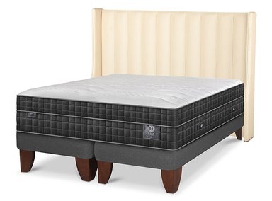 JUEGO DE DORMITORIO CIC CAMA EUROPEA LUX SÚPER KING + RESPALDO PANARO - 2