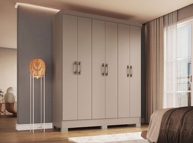 CLOSET VEKKA HOME ROMA CREME 6P - 5