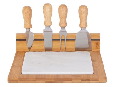 SET COCTEL RIPLEY HOME MARMOL APERITIVO CUBIERTOS IMÁN BAMBÚ 5 PIEZAS - 1