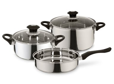 BATERÍA DE COCINA FANTUZZI CORAZZA 5 PIEZAS - 1