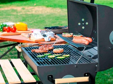 PARRILLA BBQ GRILL CARBON OREGON - 7