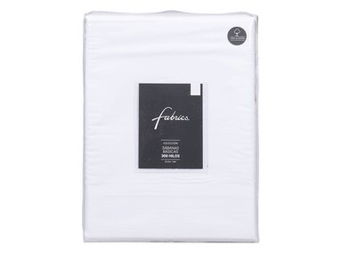 JUEGO DE SABANAS FABRICS LISO BLANCO 300 HILOS 1.5 PL - 3