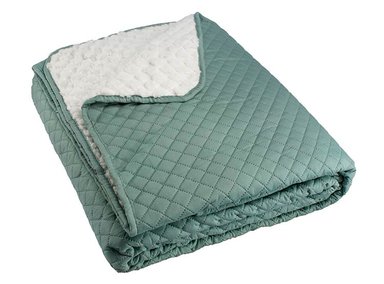 QUILT ANDES SHERPA LISO VERDE 1.5 PL - 2