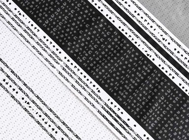 JUEGO DE SÁBANAS ELEMENTS & CO FAWN KING 200 HILOS GRIS ESTAMPADO - 3