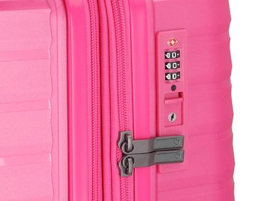 MALETA GRANDE SAXOLINE TITANIUM ROSADO - 9