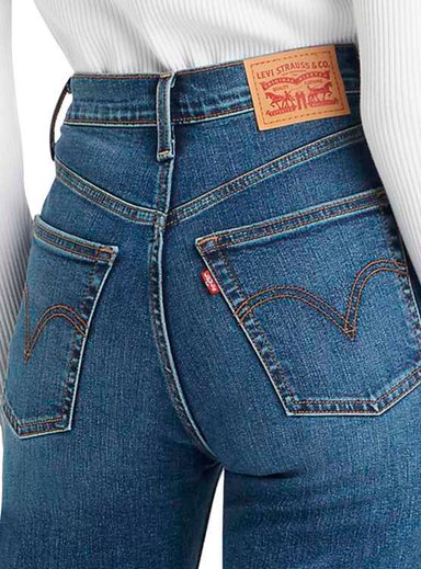 JEANS MUJER LEVI'S RIBCAGE STRAIGHT ANKLE - 4