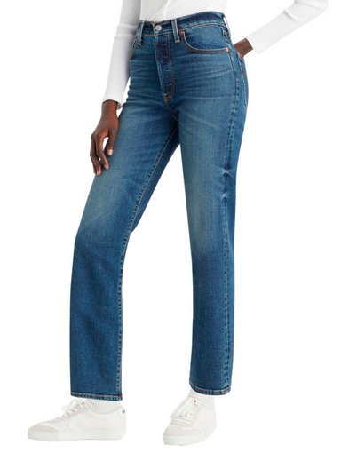 JEANS MUJER LEVI'S RIBCAGE STRAIGHT ANKLE - 1
