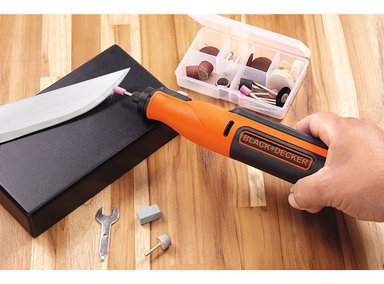 MULTIHERRAMIENTA INALAMBRICA + 35 ACCESORIOS BLACK+DECKER - 9