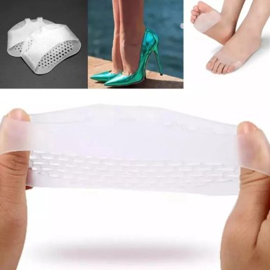 COJIN METATARSO GEL PLANTA PLANTILLA SILICONA PAR - 2