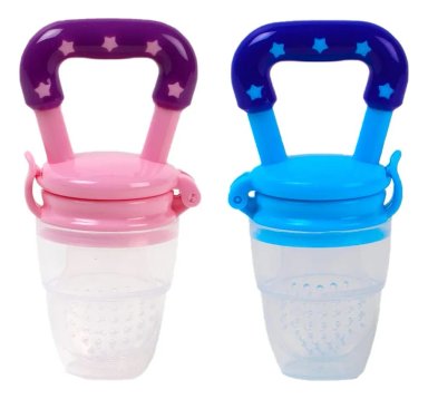 CHUPETE FRUTA BEBE MORDEDOR RASCA ENCÍAS BEBÉS CHUPE SILICON - 5