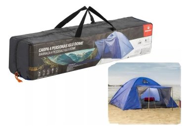 CARPA 4 PERSONAS IGLÚ DOME 2.75KG KLIMBER MOSQUITERA 800MM C - 2