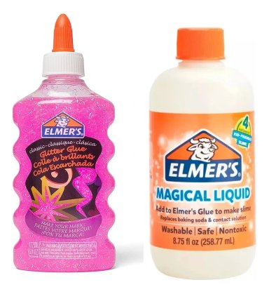 SET PEGAMENTO ROSA 177ML + ACTIVADOR DE SLIME 258ML ELMERS - 1