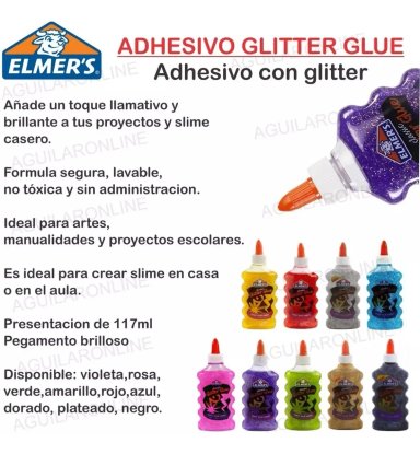 SET PEGAMENTO ROSA 177ML + ACTIVADOR DE SLIME 258ML ELMERS - 4